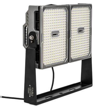 SHADA LED-Strahler Flutlichtstrahler 1000W 155000lm 6000K IP66, schwarz EEC: C (230099)